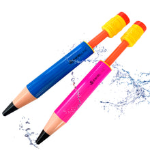 Load image into Gallery viewer, Water Blaster Toy 2 Pack – Water Gun Soaker for Kids 13-19’’ – Water Shooter Squirter for Summer Outdoor Party Pool Beach – Pump Gun – Pencil Shape