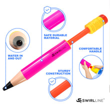 Load image into Gallery viewer, Water Blaster Toy 2 Pack – Water Gun Soaker for Kids 13-19’’ – Water Shooter Squirter for Summer Outdoor Party Pool Beach – Pump Gun – Pencil Shape
