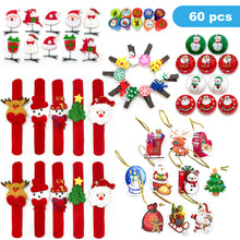 Load image into Gallery viewer, S SWIRLLINE Christmas Party Favors for Kids 60 PCS - Stocking Stuffers Bulk Small Toys for Kids Party Favors Goodie Bags Stuffers Treats - Pinata Fill