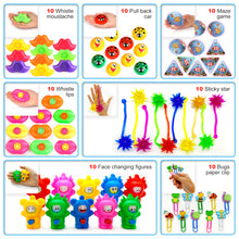 Load image into Gallery viewer, Party Favors Kids Pinata Filler- 200 PCS Carnival Prizes Toys Bulk Assortment - Boys Girls Birthday Easter Egg Filler - Treasure Box Chest Classroom