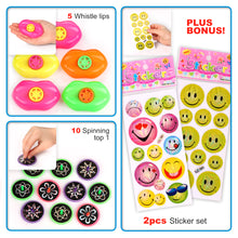 Load image into Gallery viewer, S SWIRLLINE Party Favors Kids Pinata Filler- 122 PCS Carnival Prizes Toys Bulk Assortment - Boys Girls Birthday Easter Egg Filler - Treasure Box Chest