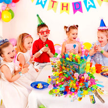 Load image into Gallery viewer, Party Favors Kids Pinata Filler- 200 PCS Carnival Prizes Toys Bulk Assortment - Boys Girls Birthday Easter Egg Filler - Treasure Box Chest Classroom
