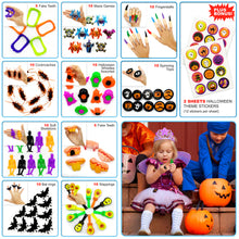 Load image into Gallery viewer, S SWIRLLINE Halloween Party Favors Bulk Toys Assortment 92PCS- Bucket Stuffers Pinata Filler - Halloween Treat Bags - Trick or Treat Toys Trinkets for